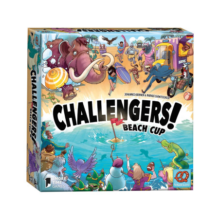 Challengers! Beach Cup - Gesellschaftsspiel - Deckbauspiel