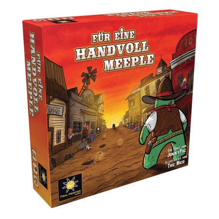 Für eine handvoll Meeple - Western - Familienspiel - Brettspiel