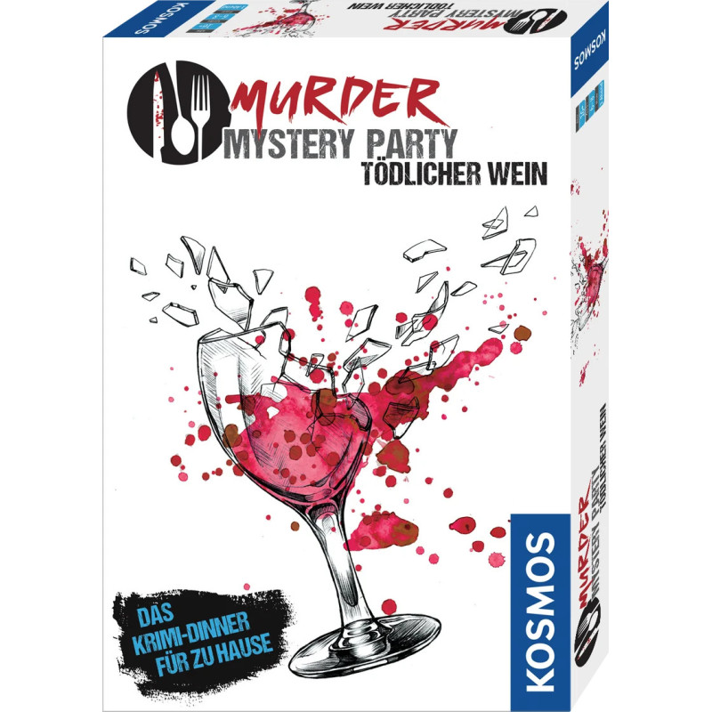 Murder Mystery Party - Cocktail Mortale - Rästelspiel - Krimmerdinner