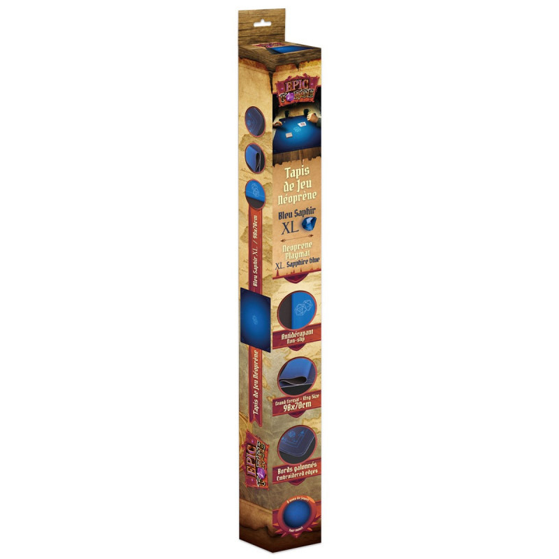 Spielmatte Neopren 90 x 70 cm – W20 Saphirblau