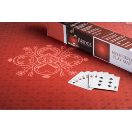 Spielmatte Neopren 60 x 60 cm – Rot