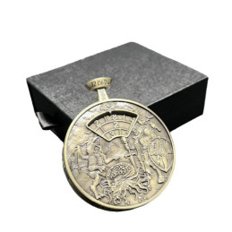Taschenuhr-Spinner-Würfel – altgoldfarben