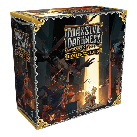 Massive Darkness 2: Höllenschlund - Dungeon Crawler - Brettspiel Massive Darkness 2: Höllenschlund - Dungeon Crawler - Brettspiel