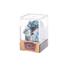 Würfelset 7 Würfel in Box – BlueInk