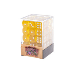 Würfelset 36 W6 Würfel – Gelb