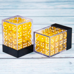Würfelset 36 W6 Würfel – Gelb