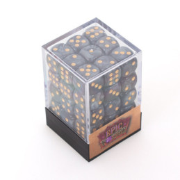 Würfelset 36 W6 Würfel – Schwarz