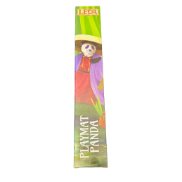 LEDA Neopren-Spielmatte Clan der Pandas, 53 x 35 cm, mit Raster für das Landschaftsgitter - Verpackung