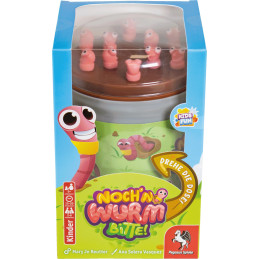 Noch'n Wurm bitte! Kinderspiel - Schachtel Vorderseite